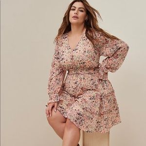 Torrid Mini Floral Dress